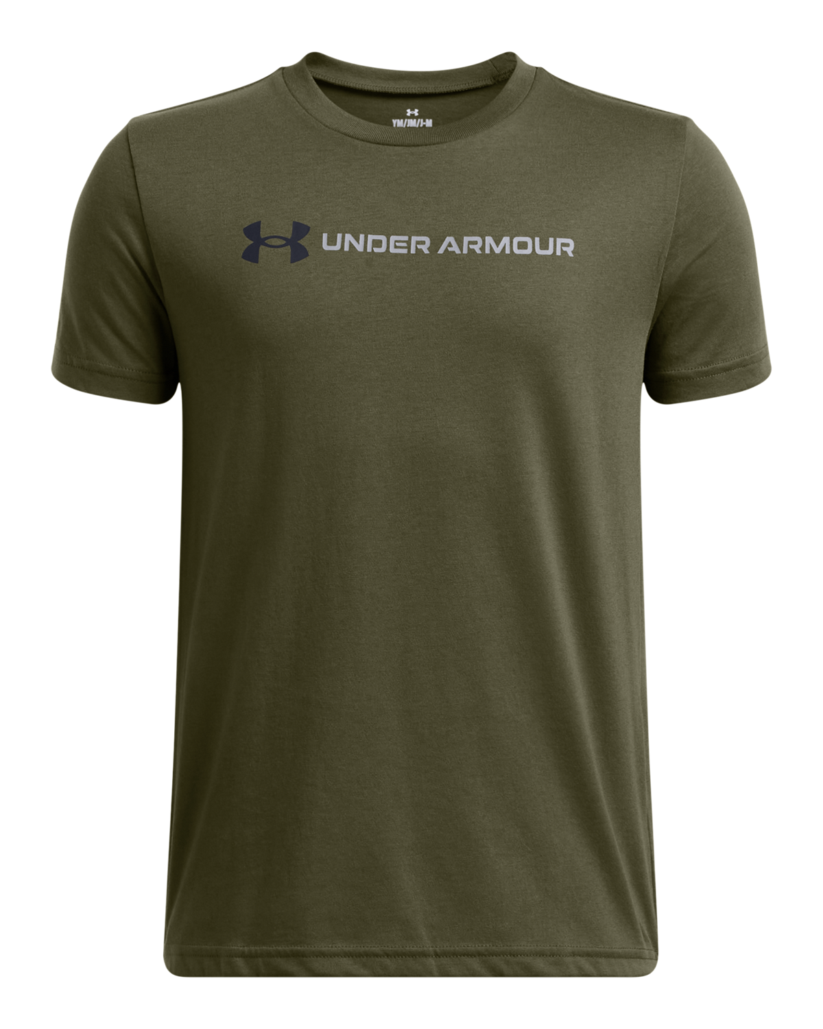 UA Boys Logo Wordmark Short Sleeve