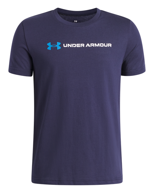 Boys' UA Logo Wordmark Short-Sleeve