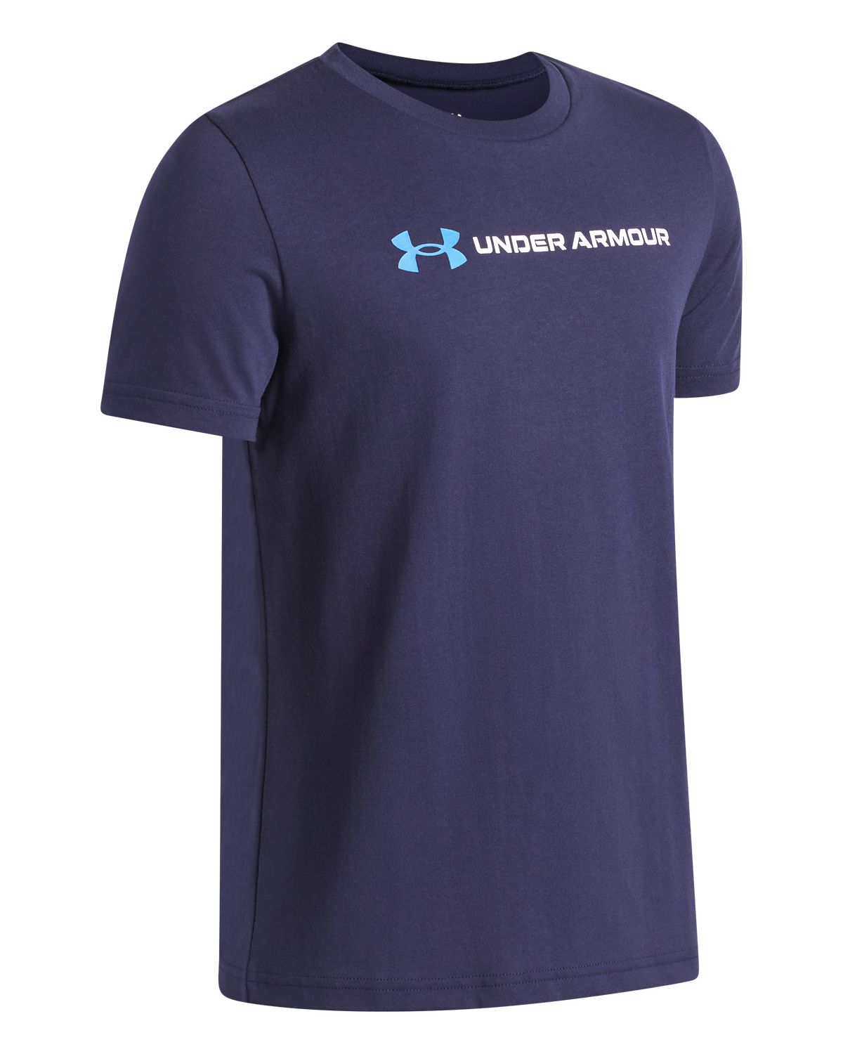 Boys' UA Logo Wordmark Short-Sleeve