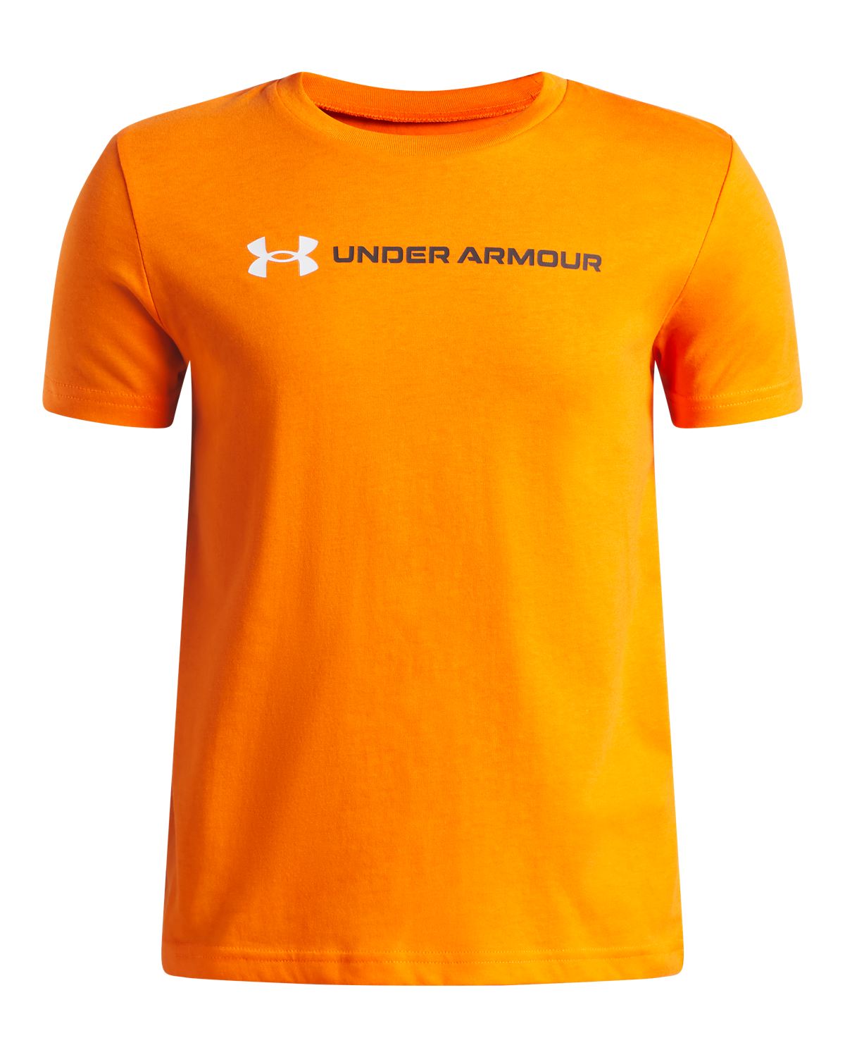 Boys' UA Logo Wordmark Short-Sleeve