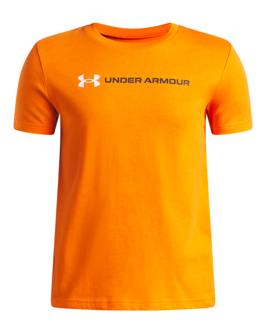 Boys' UA Logo Wordmark Short-Sleeve