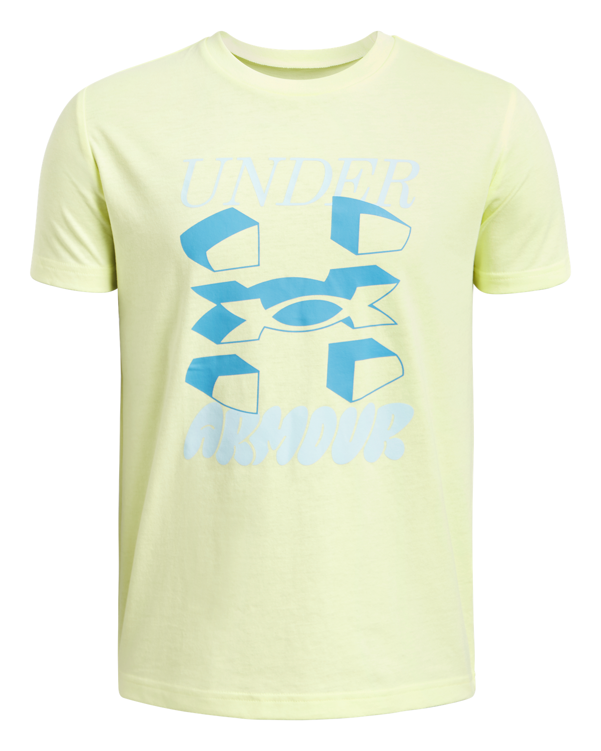 UA Boys Split Big Logo Short Sleeve
