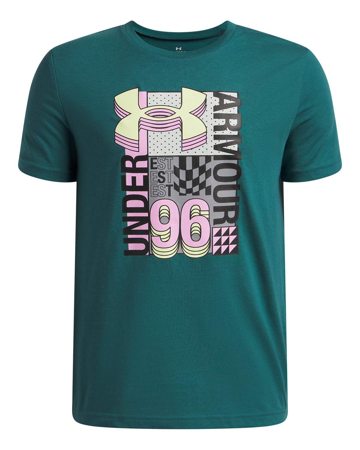 Boys' UA Logo Collage Short-Sleeve