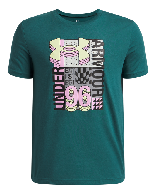 Boys' UA Logo Collage Short-Sleeve