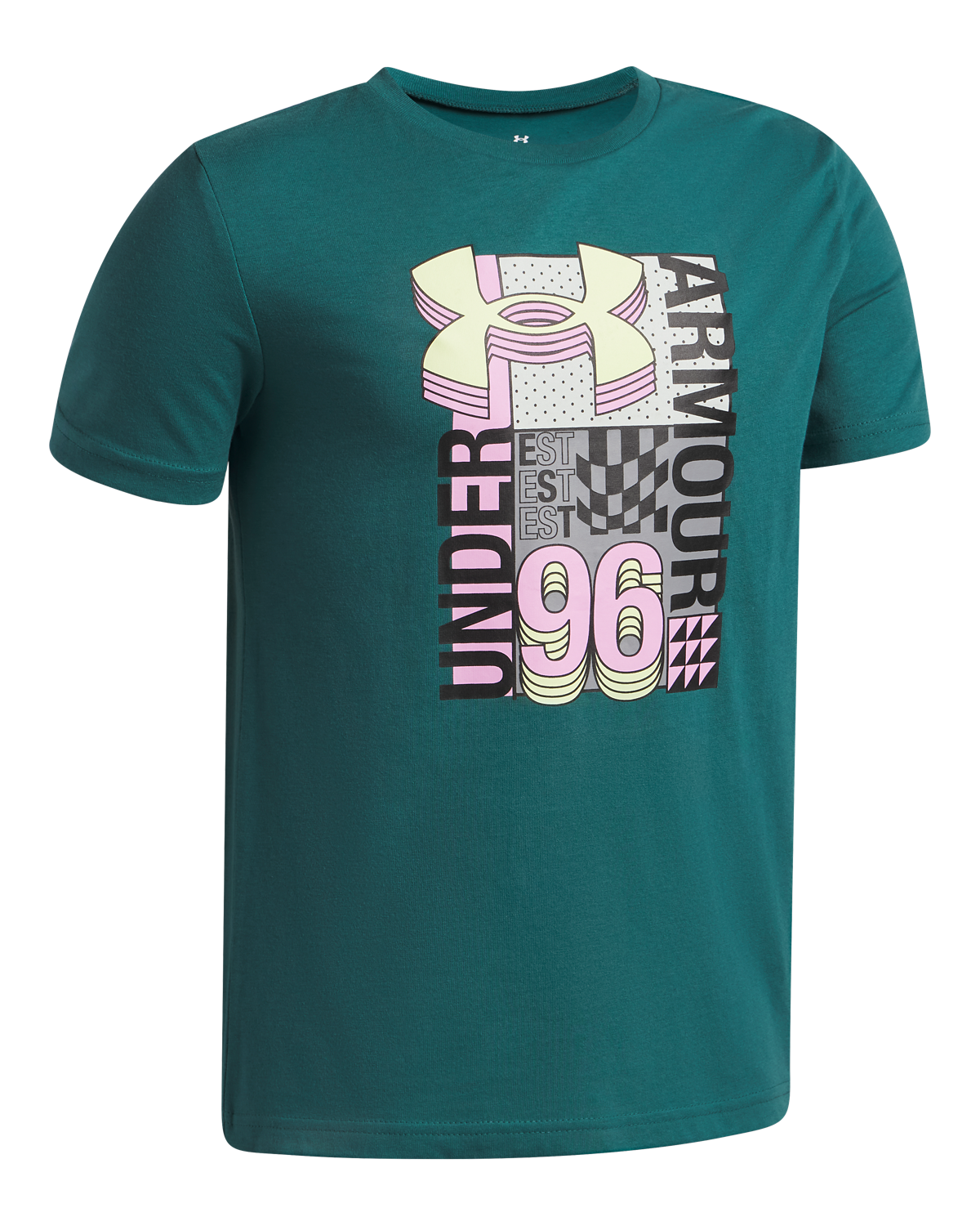Boys' UA Logo Collage Short-Sleeve