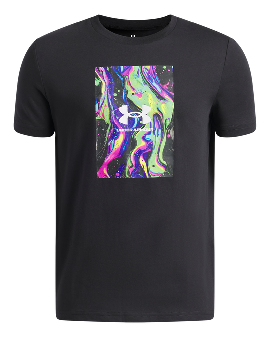 Boys' UA Multi Color Photo  Short-Sleeve