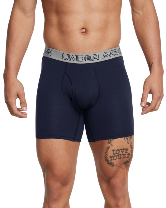 CHARGED COTTON STRETCH 6inch BOXERJOCK 3-PACK