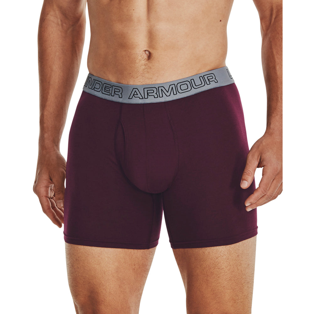 Men's Charged Cotton Stretch 6inch Boxerjock® - 3 - Pack