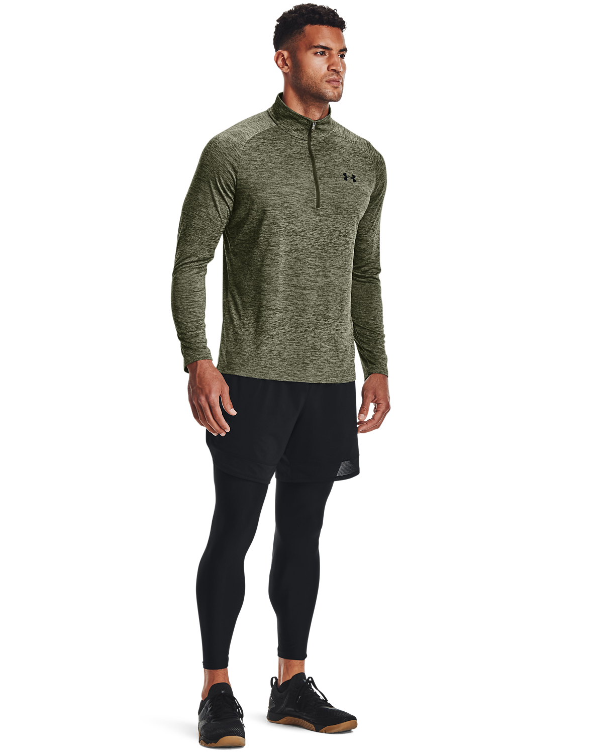 UA TECH 2.0 1/2 ZIP