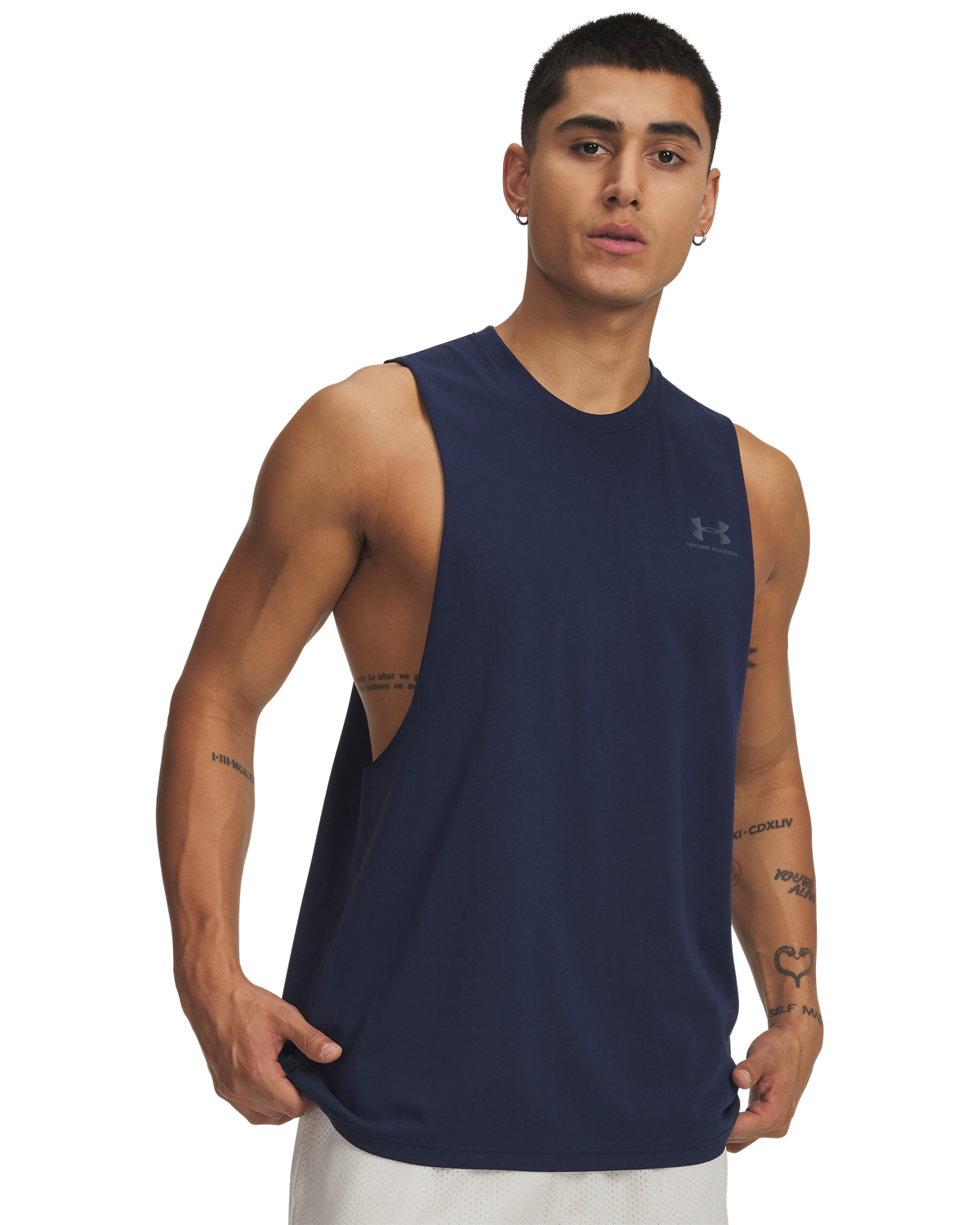 Men's UA Sportstyle Left Chest Cut-Off Tank