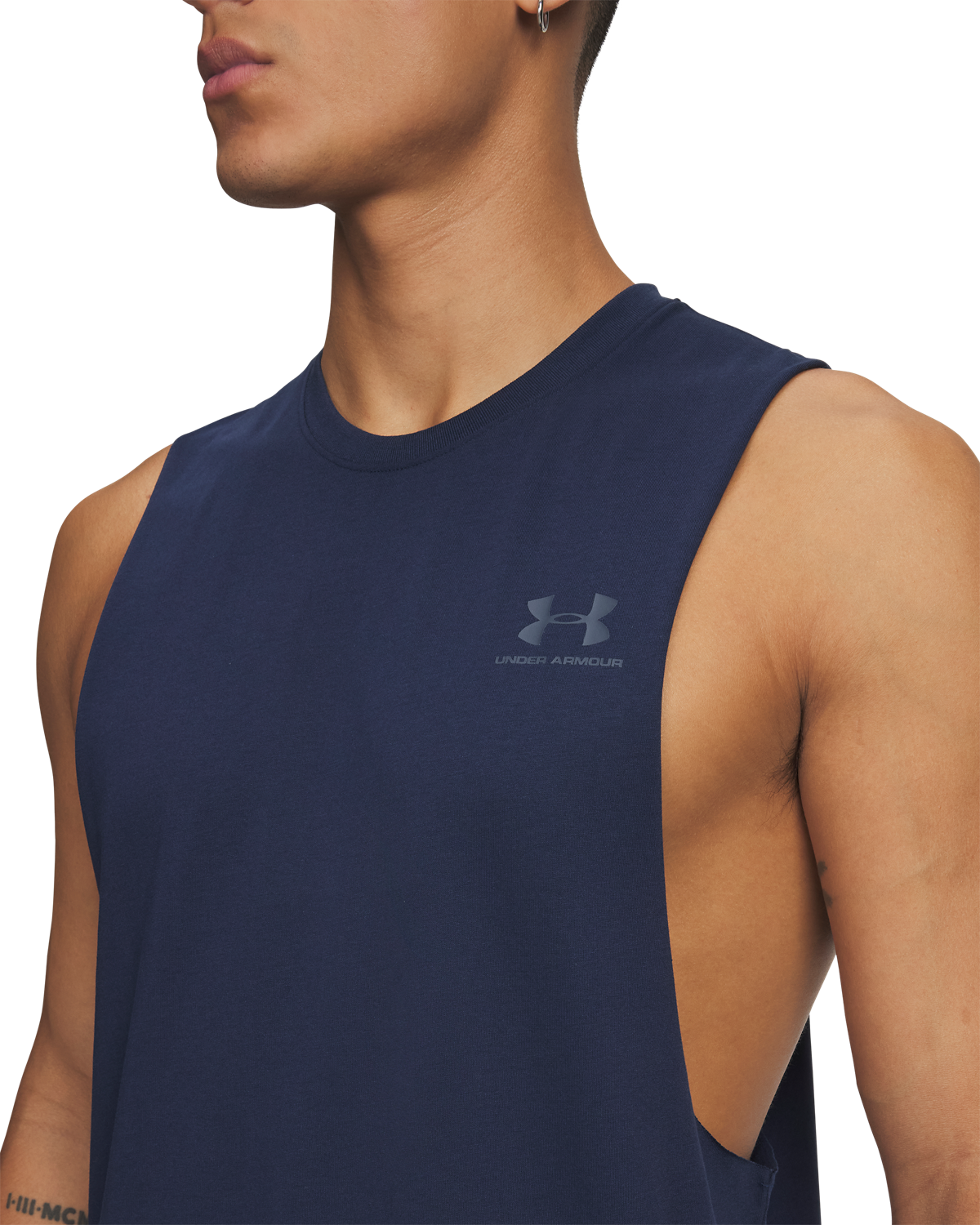 Men's UA Sportstyle Left Chest Cut-Off Tank
