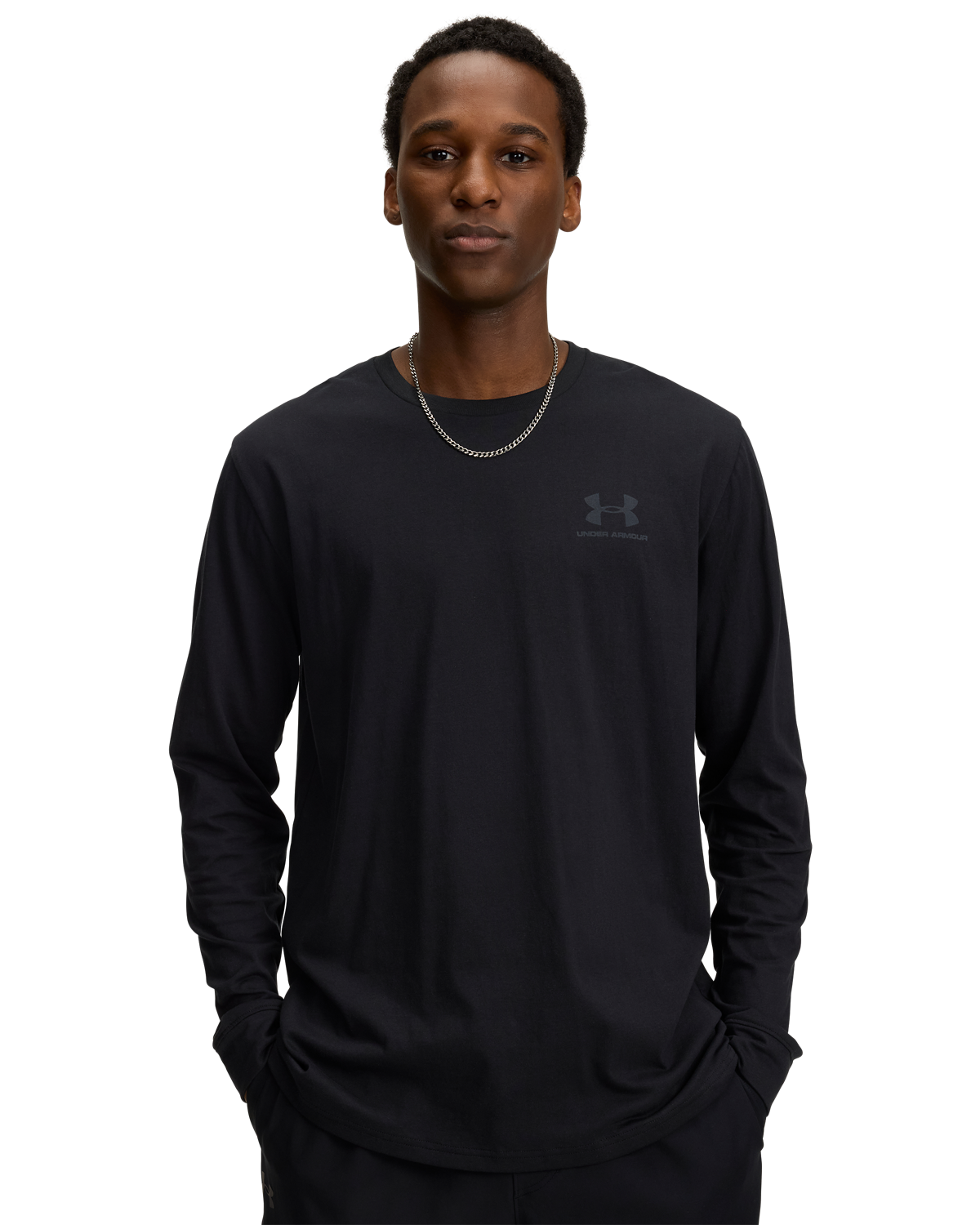 Men's UA Sportstyle Left Chest Long Sleeve