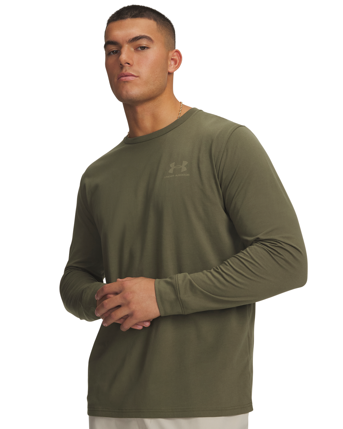 Men's UA Sportstyle Left Chest Long Sleeve