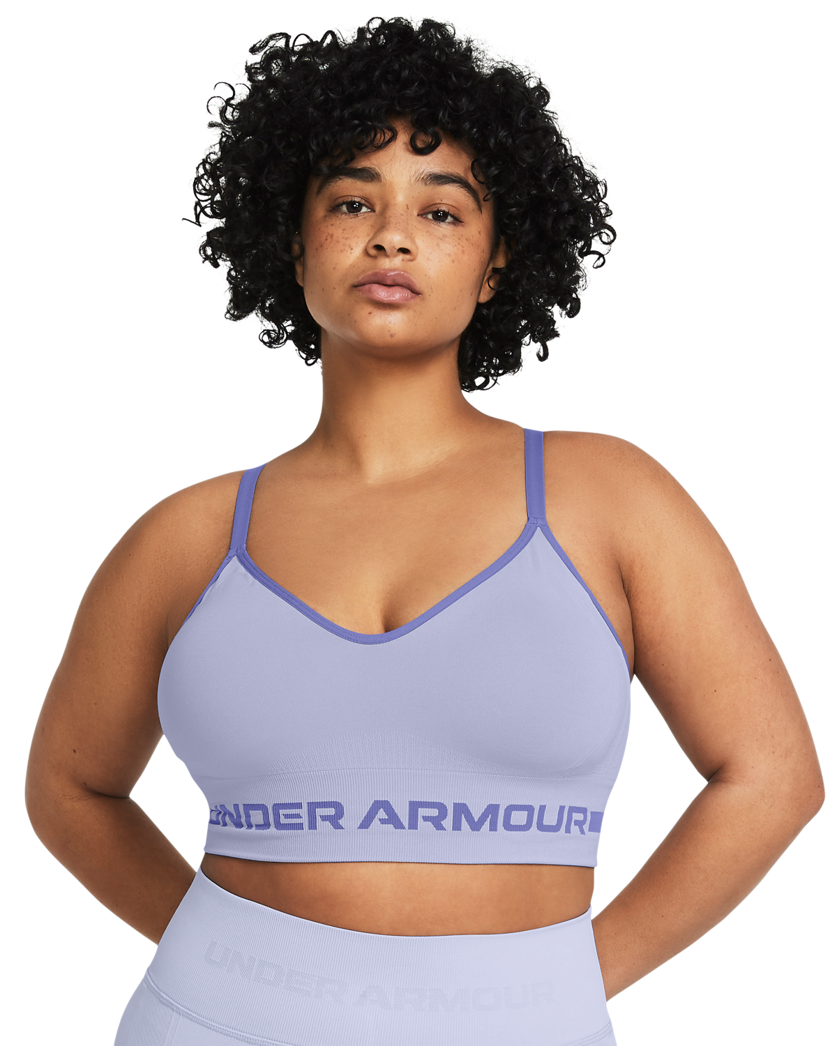 Women's UA Seamless Low Long Sports Bra