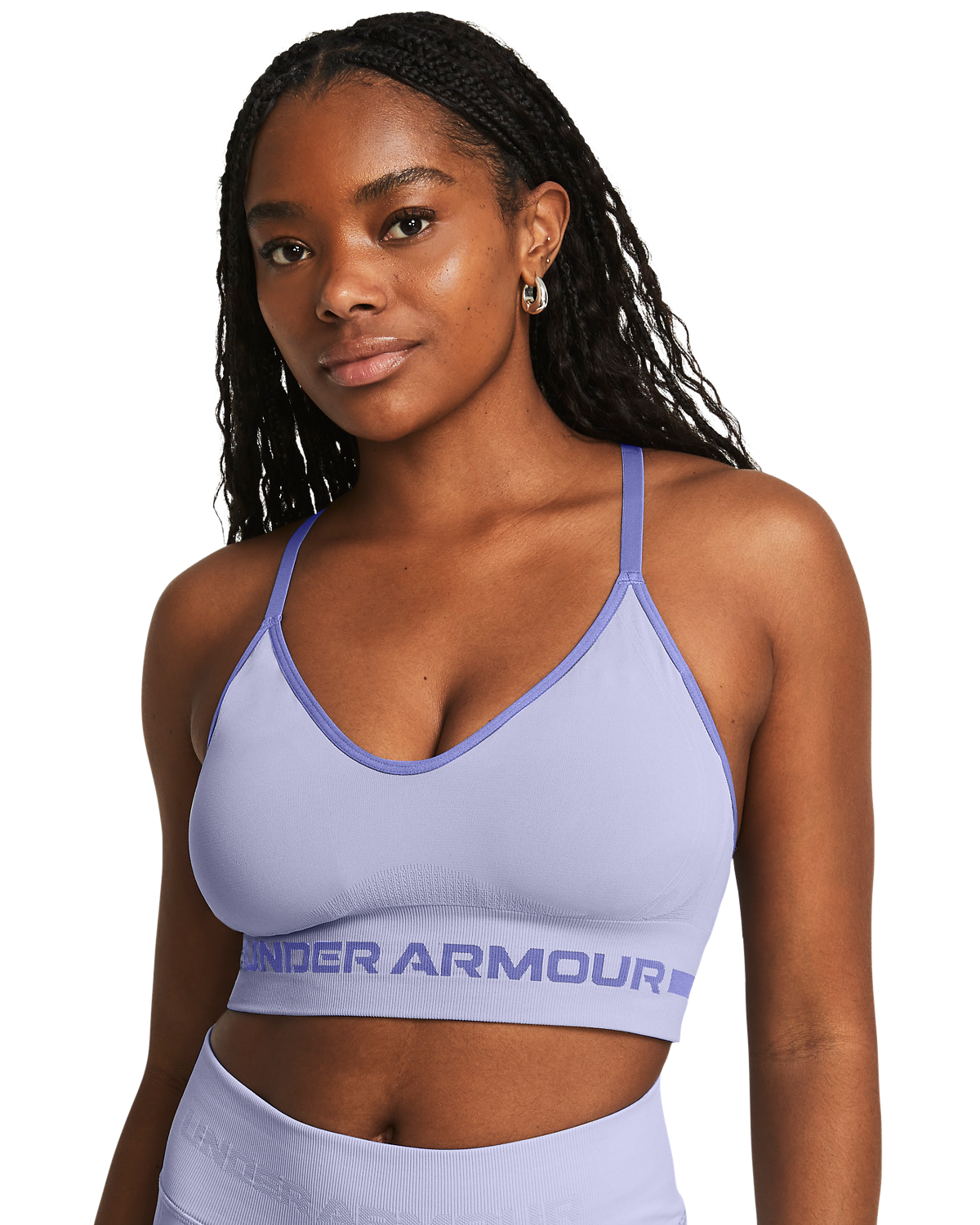 Women's UA Seamless Low Long Sports Bra