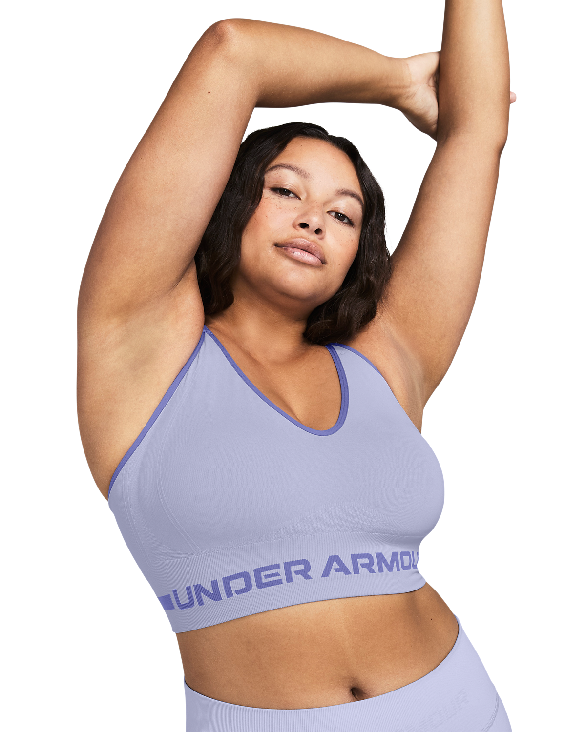 Women's UA Seamless Low Long Sports Bra