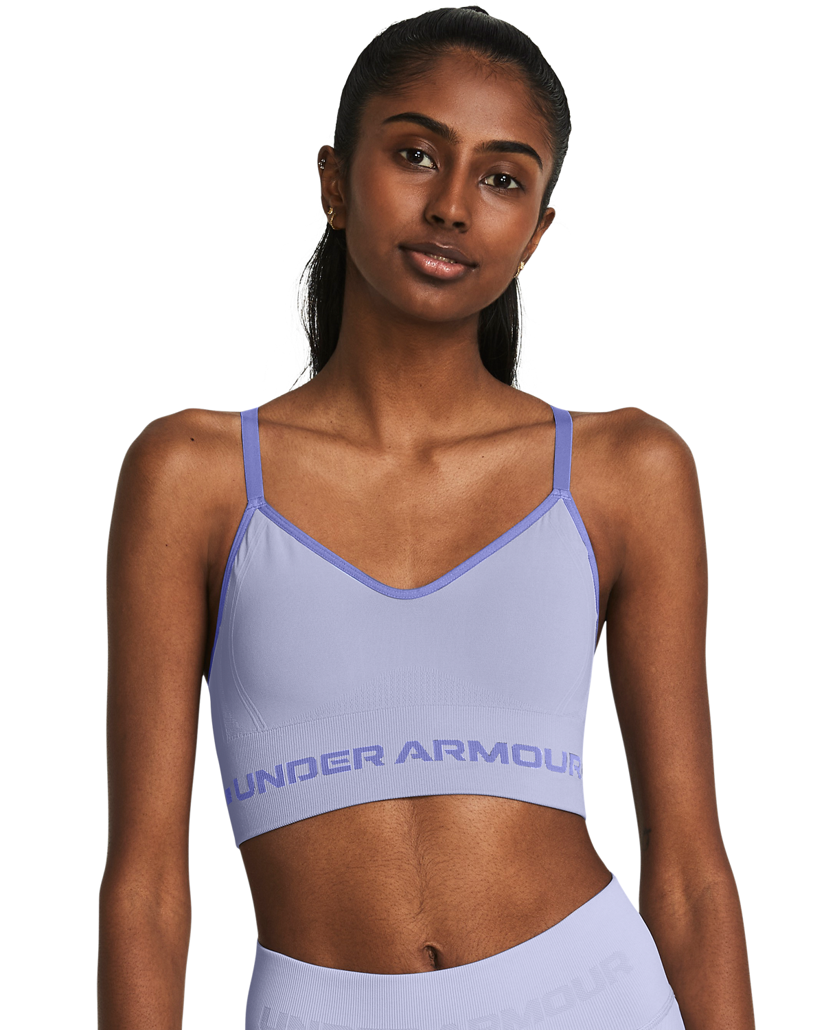 Women's UA Seamless Low Long Sports Bra