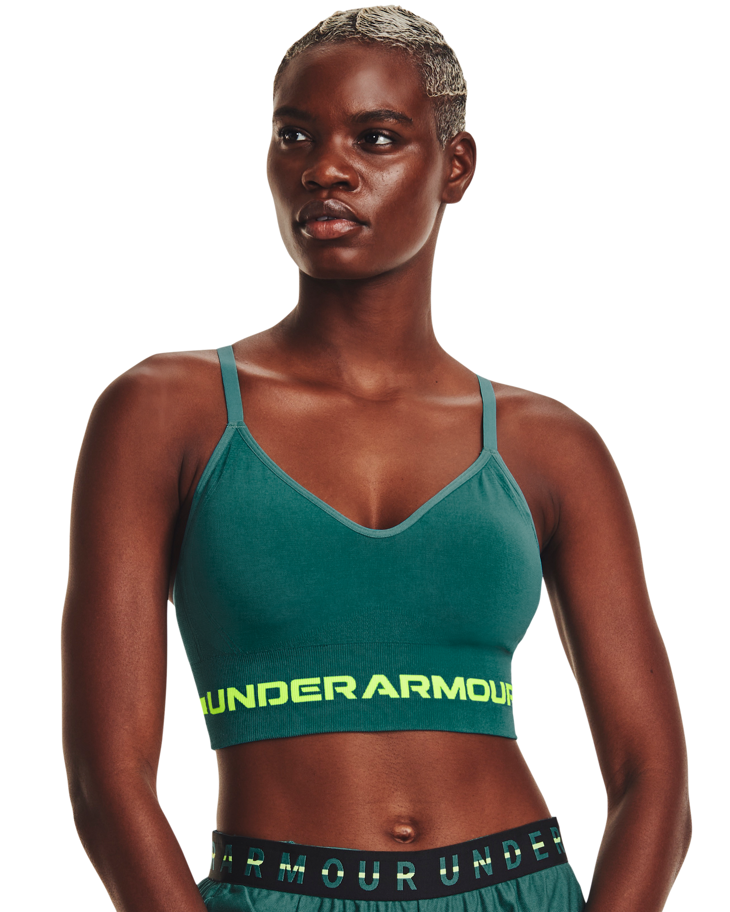 Women's UA Seamless Low Long Sports Bra