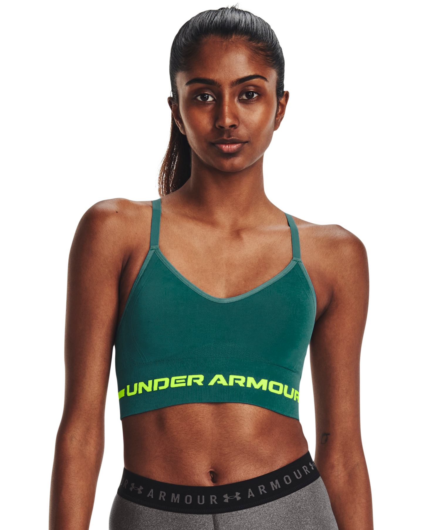 Women's UA Seamless Low Long Sports Bra