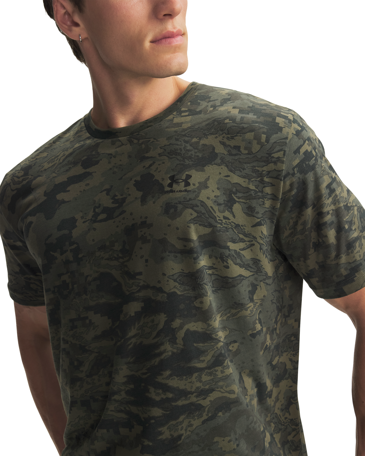 Men's UA ABC Camo Short-Sleeve