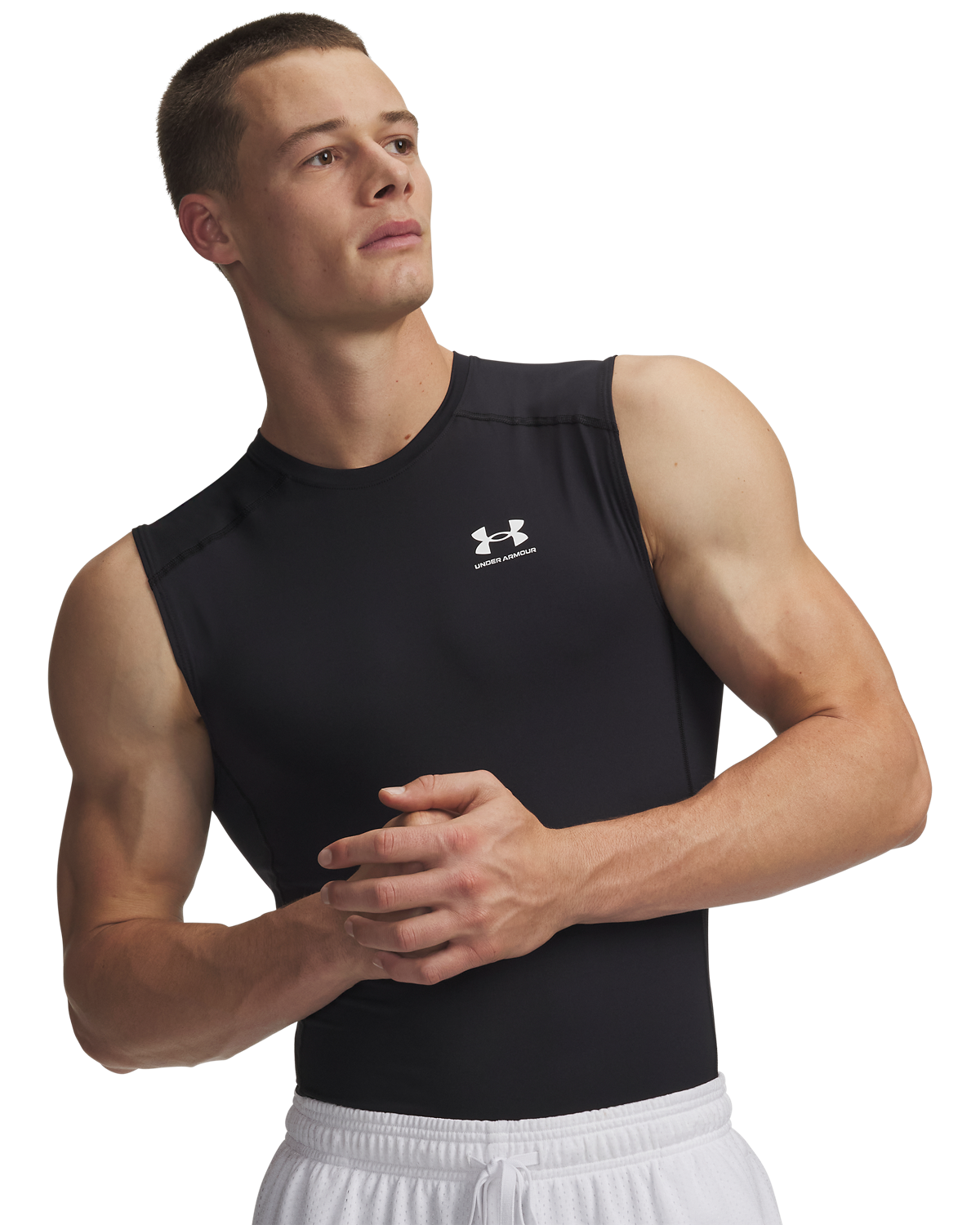 Men's UA HG Armour Comp Short-Sleeveless