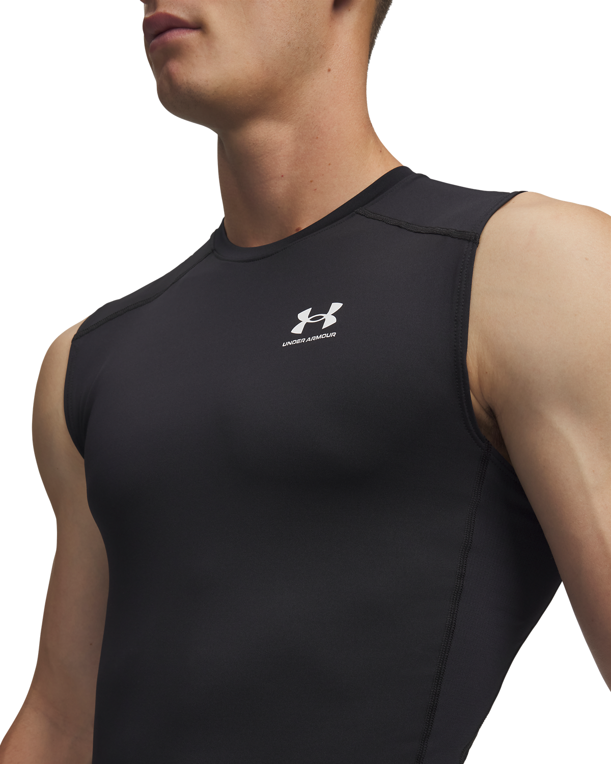 Men's UA HG Armour Comp Short-Sleeveless