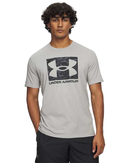 Men's UA ABC Camo Boxed Logo Short Sleeve