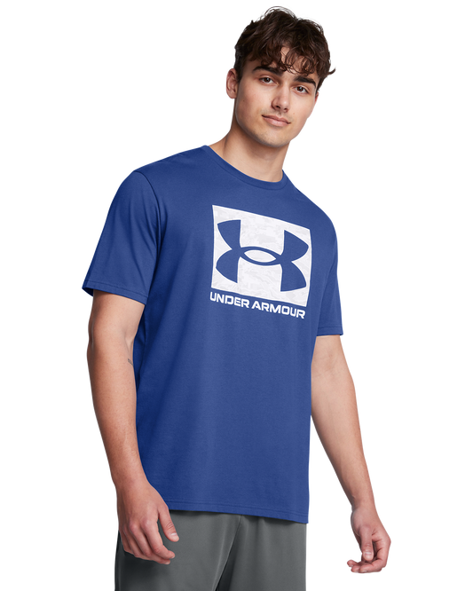 Men's UA ABC Camo Boxed Logo Short Sleeve