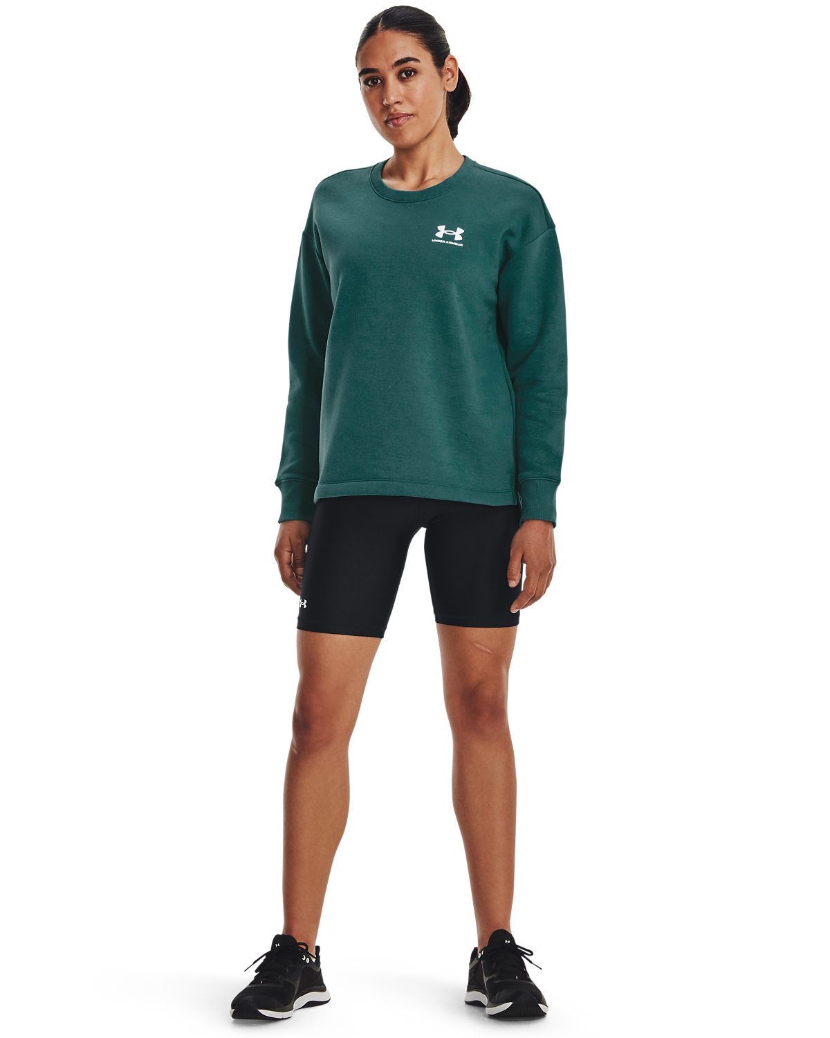Women's UA Rival Fleece Oversized Crew