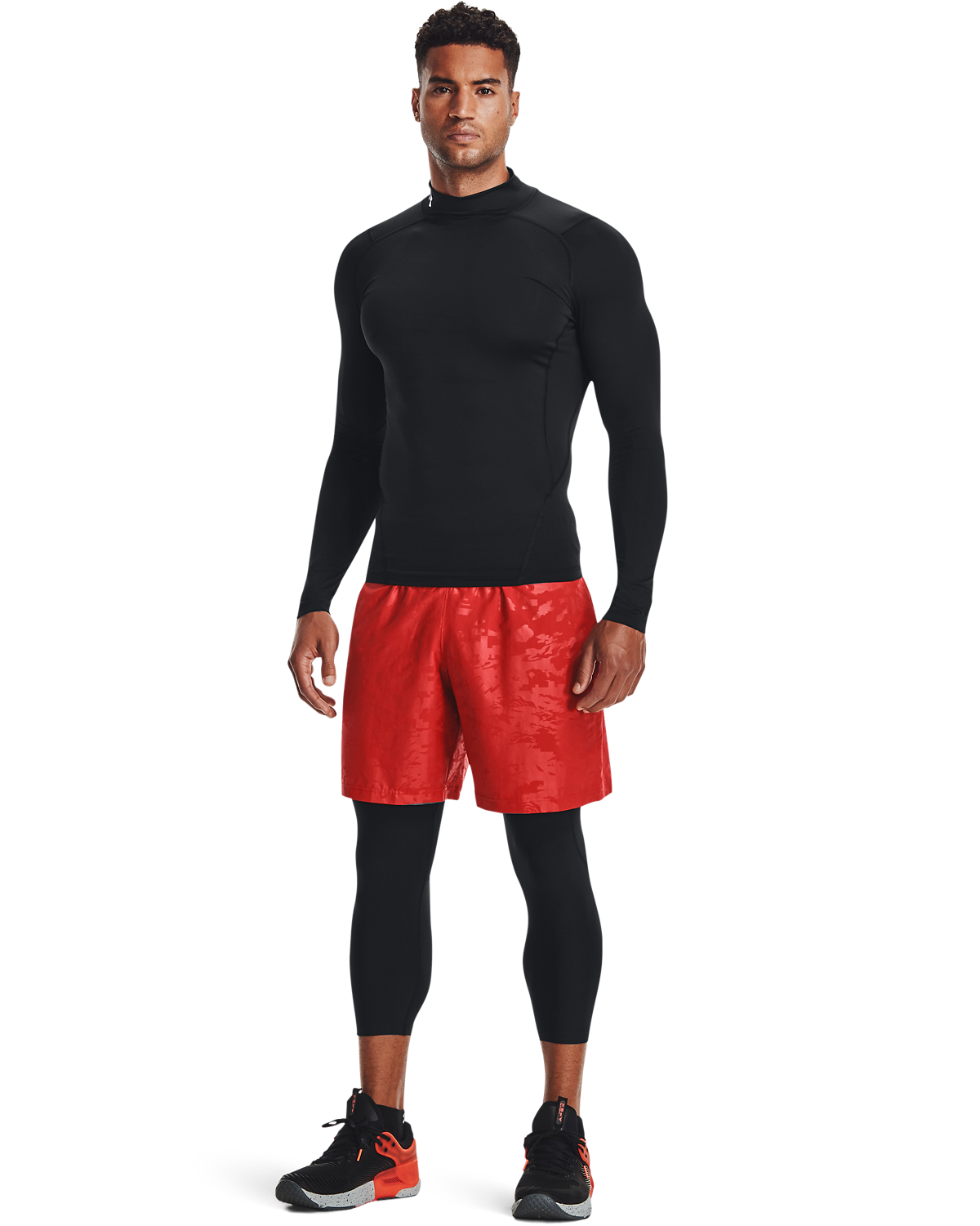Men's HeatGear® Mock Long Sleeve
