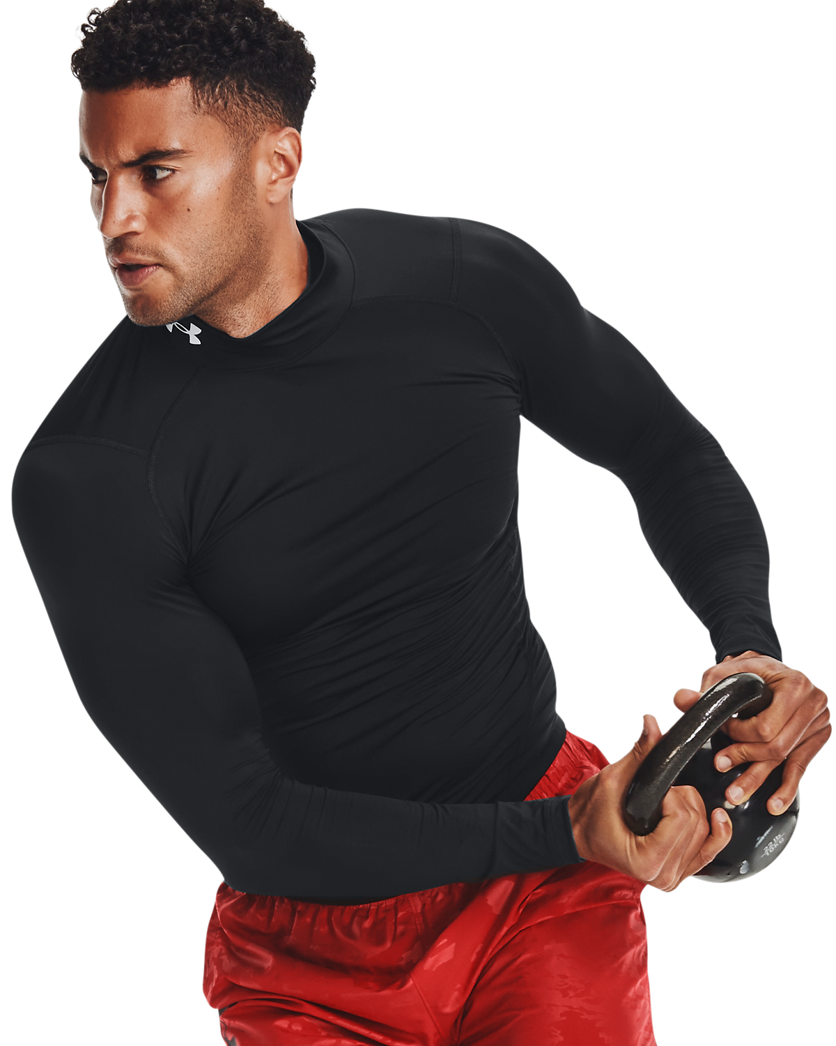 Men's HeatGear® Mock Long Sleeve