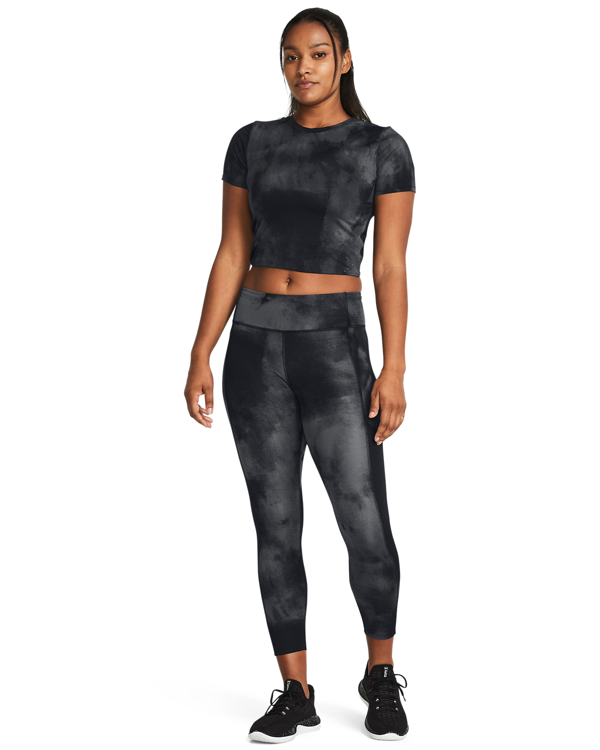 Women's UA Fly Fast 3.0 Printed Ankle Tights