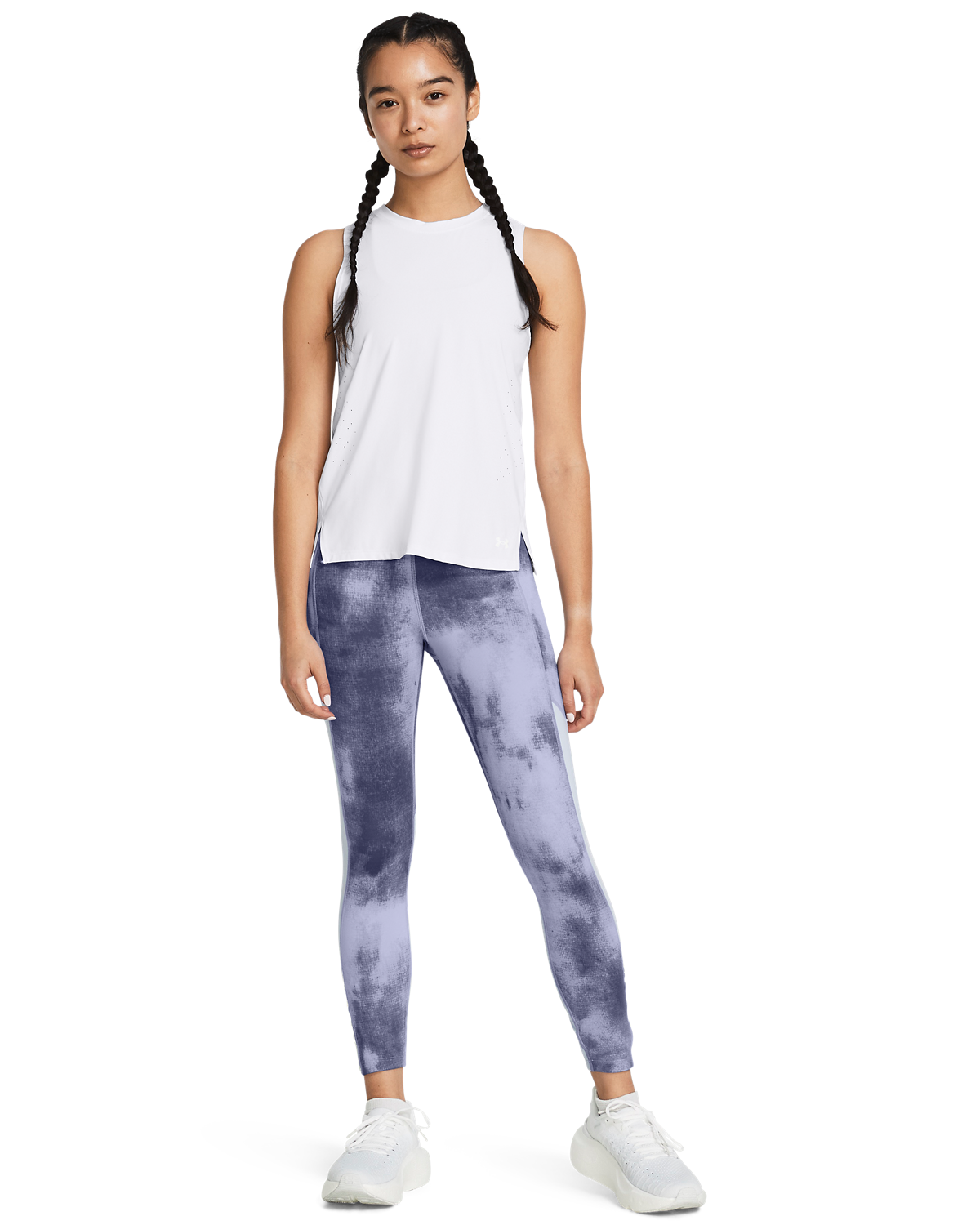 Women's UA Fly Fast 3.0 Printed Ankle Tights
