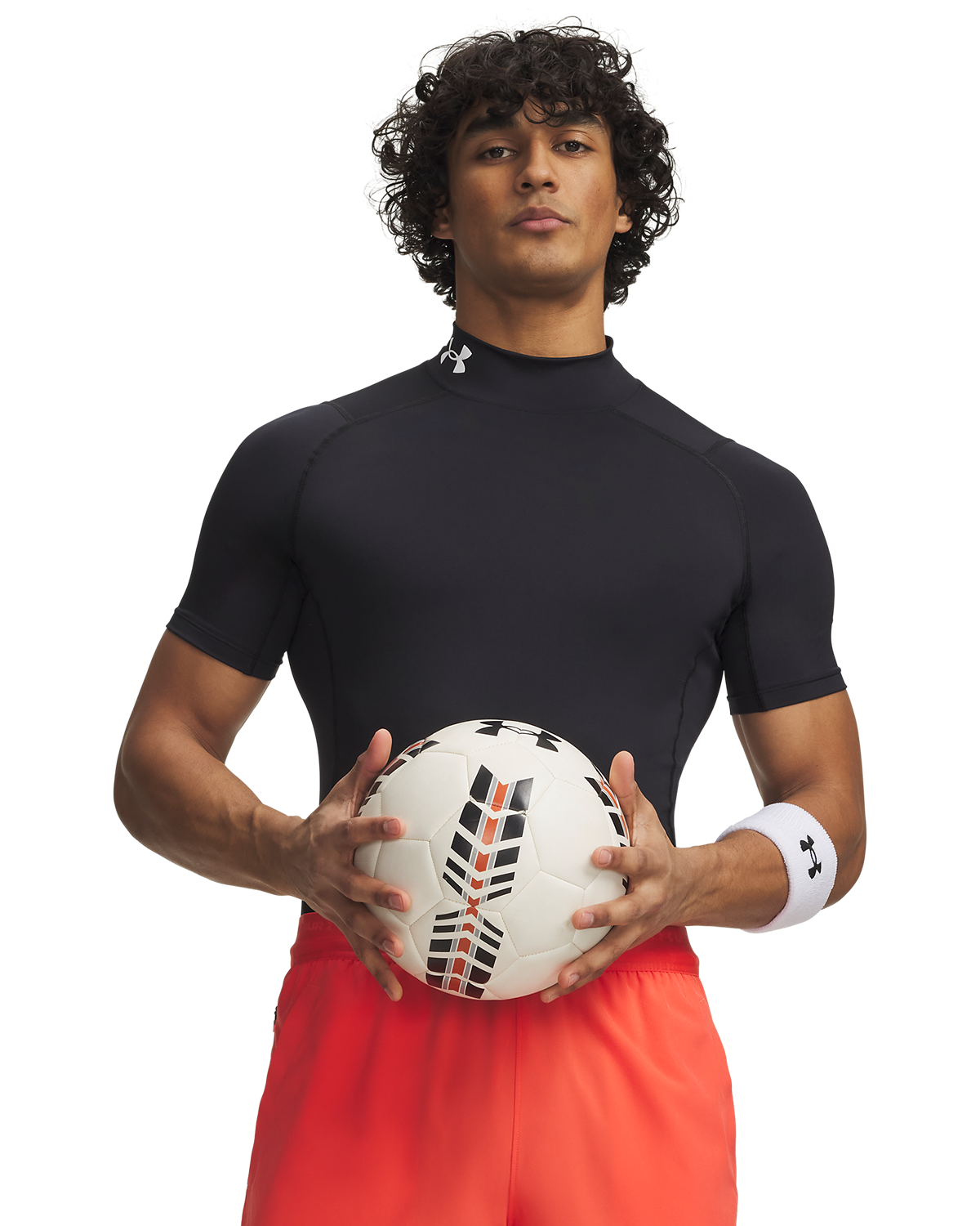 Men's UA HG Armour Comp Mock Short-Sleeve