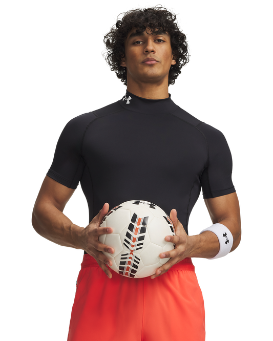 Men's UA HG Armour Comp Mock Short-Sleeve