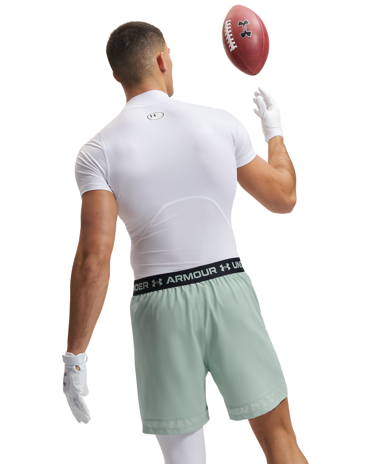 Men's UA HG Armour Comp Mock Short-Sleeve