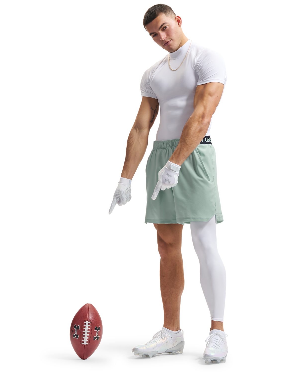 Men's UA HG Armour Comp Mock Short-Sleeve
