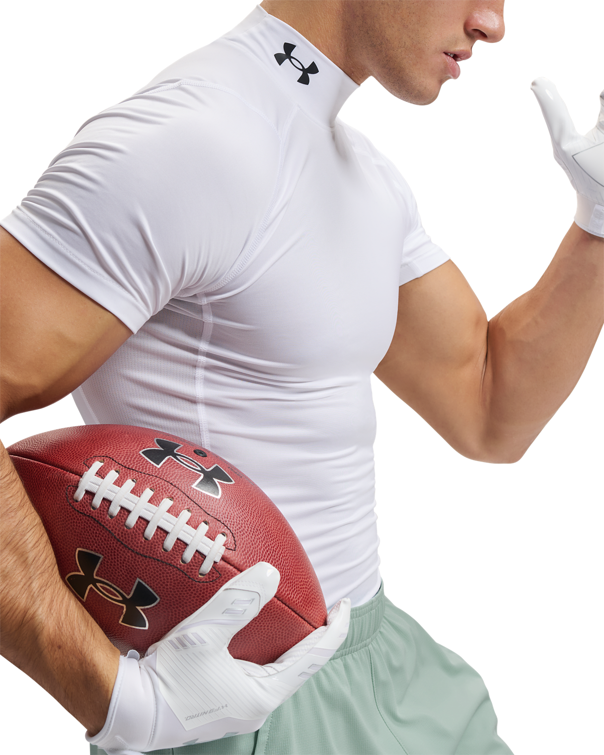 Men's UA HG Armour Comp Mock Short-Sleeve