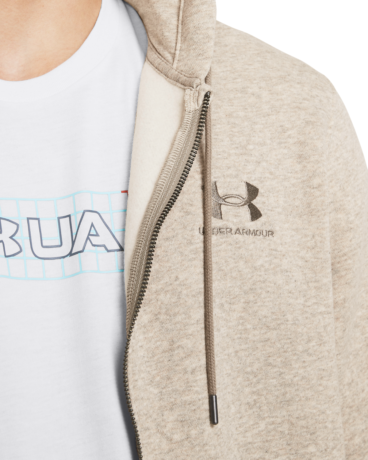 Men's UA Essential Fleece Full-Zip Hoodie