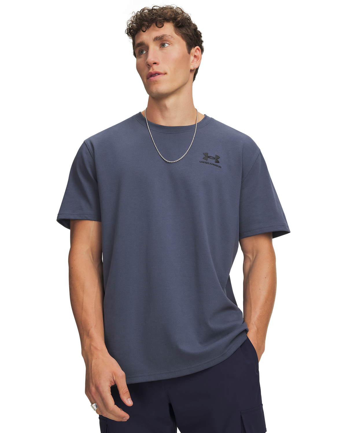 Men's UA Logo Emb Heavyweight Short-Sleeve