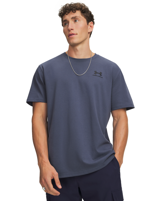 Men's UA Logo Emb Heavyweight Short-Sleeve
