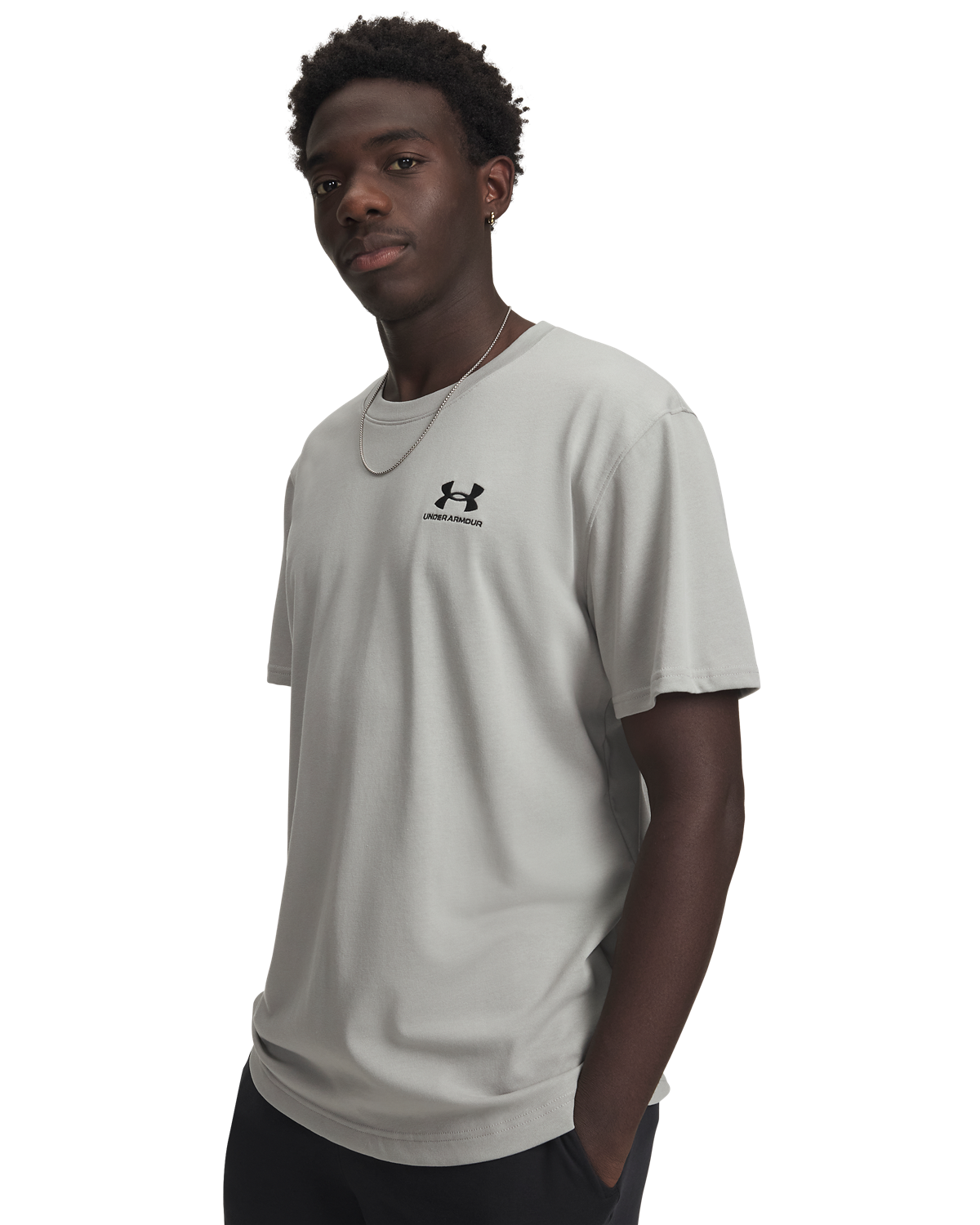 Men's UA Logo Embroidered Heavyweight Short Sleeve