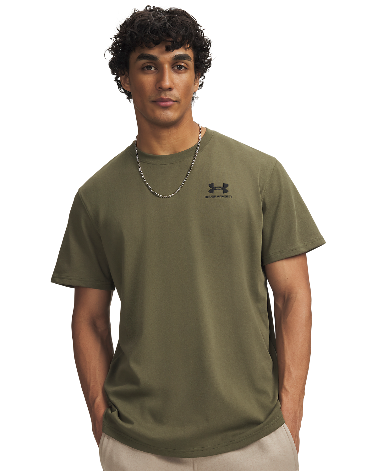 Men's UA Logo Emb Heavyweight Short-Sleeve