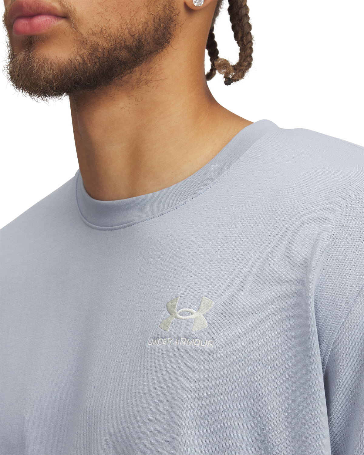 Men's UA Logo Embroidered Heavyweight Short Sleeve