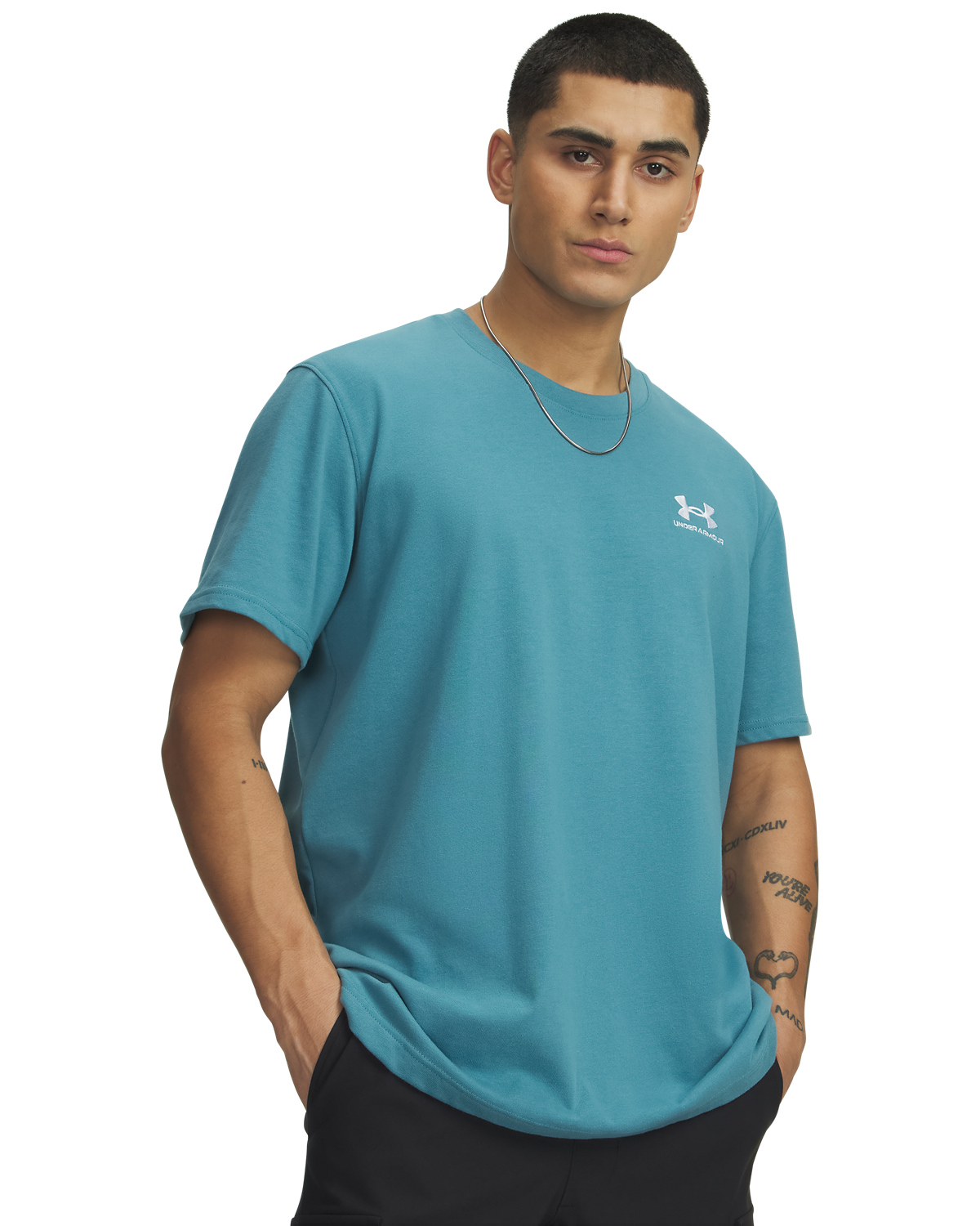 Men's UA Logo Embroidered Heavyweight Short Sleeve