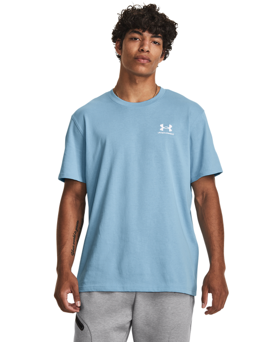 Men's UA Logo Embroidered Heavyweight Short Sleeve