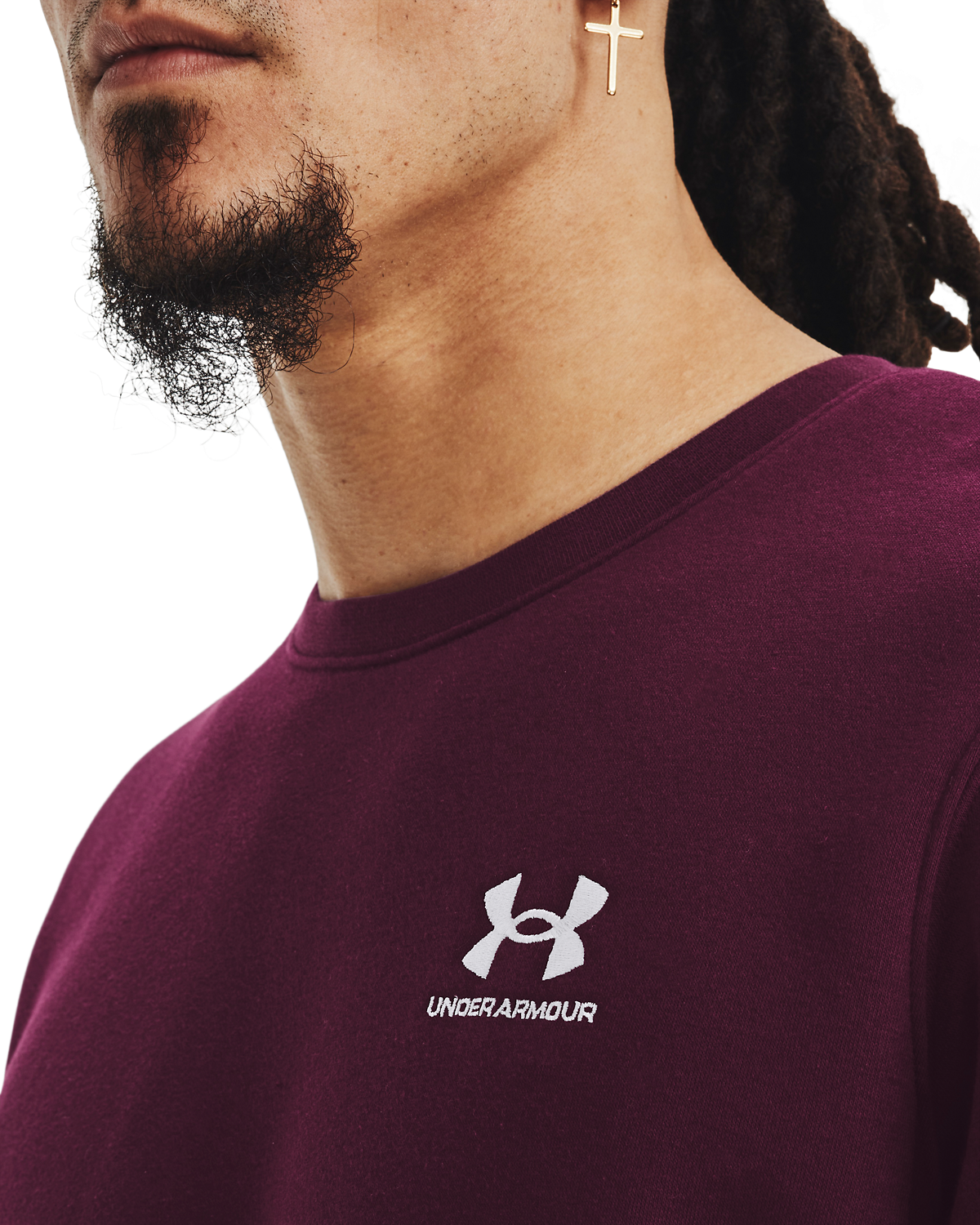 Men's UA Essential Fleece Crew