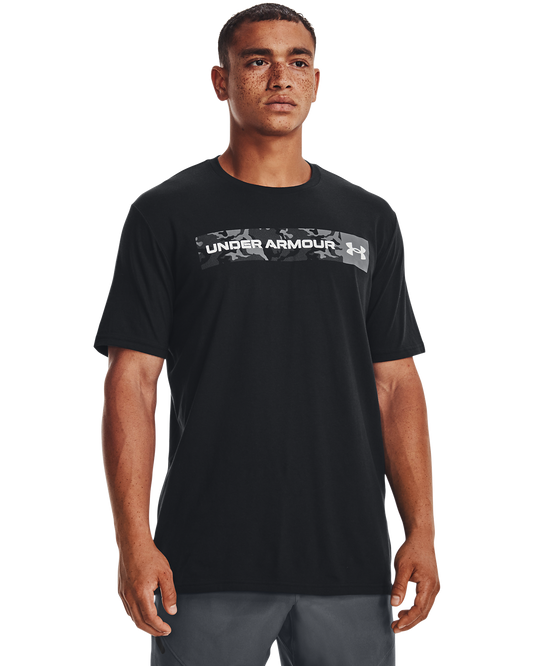 Men's UA Camo Chest Stripe Short Sleeve