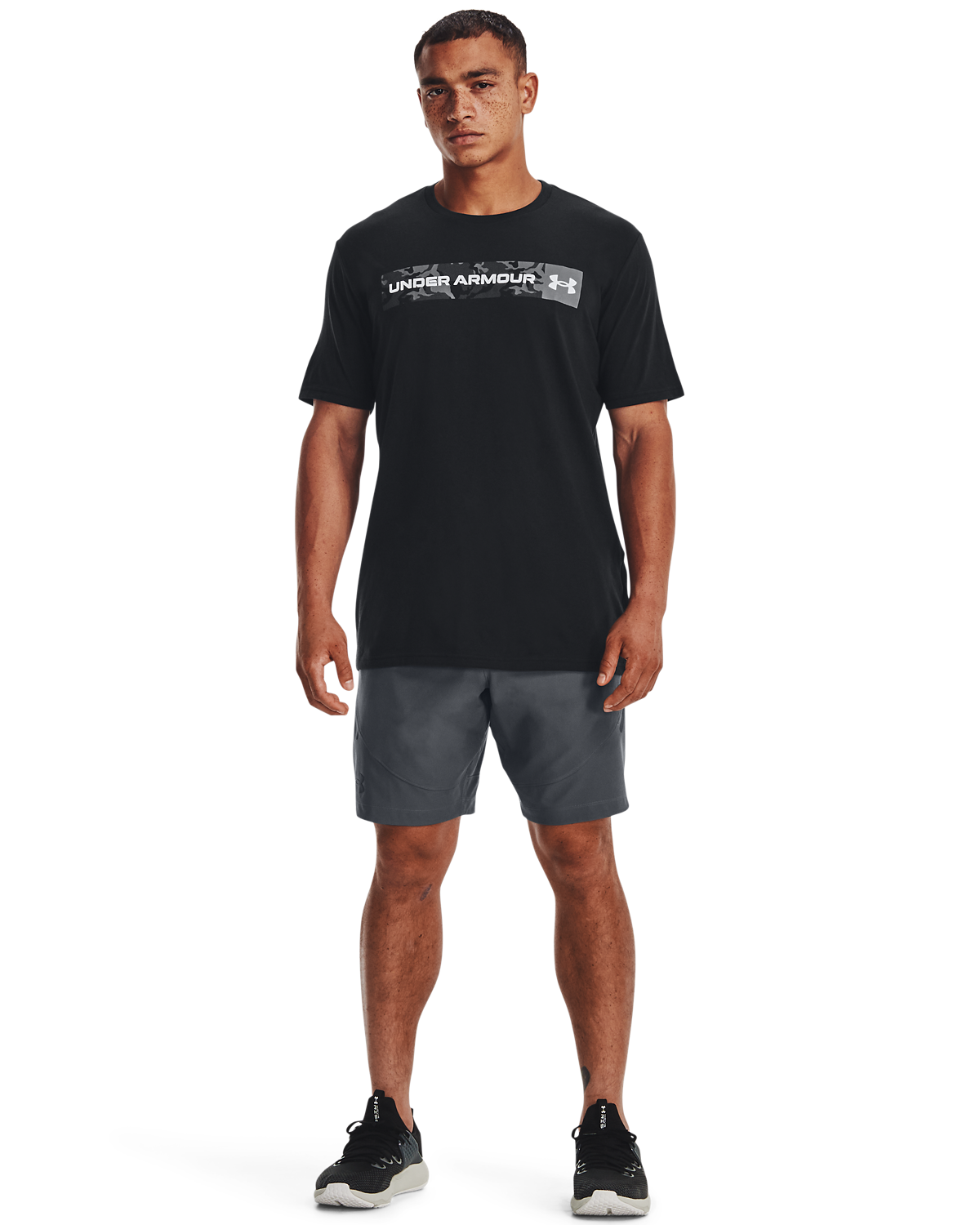 Men's UA Camo Chest Stripe Short Sleeve