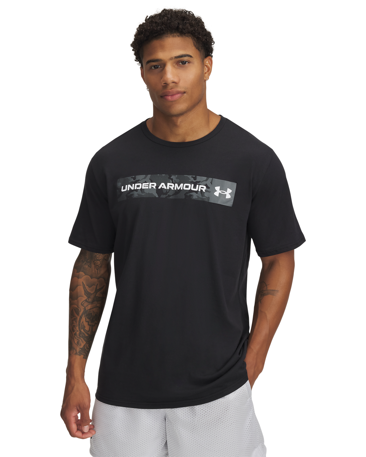 Men's UA Camo Chest Stripe Shortsleeve